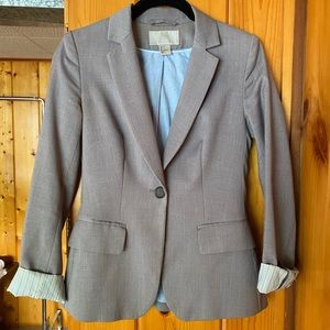 Grey H&M Pencil Skirt Suit Set